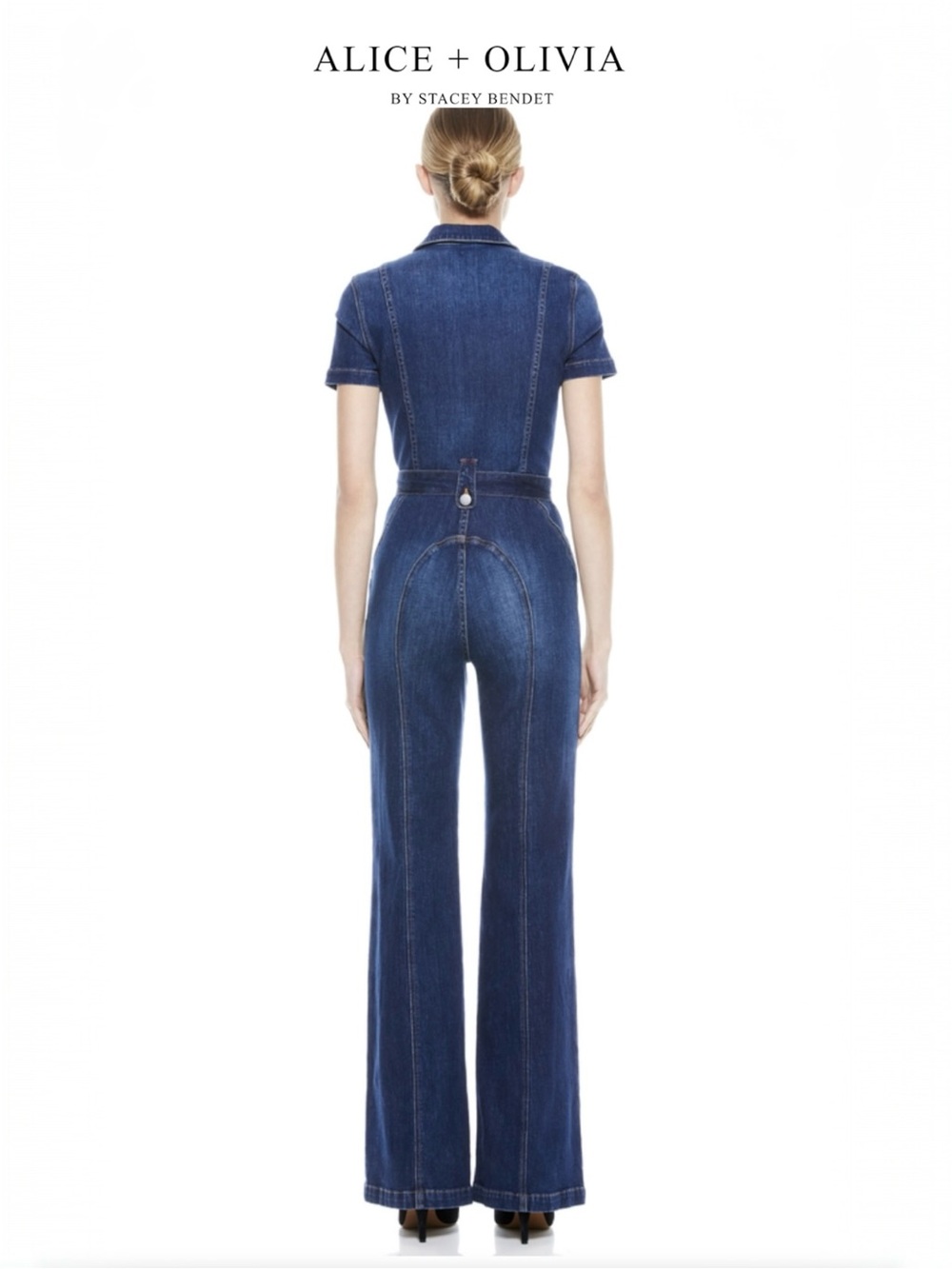 Alice + Olivia “Love Train” Wide‑Leg Jumpsuit (27) - Picture 3 of 7